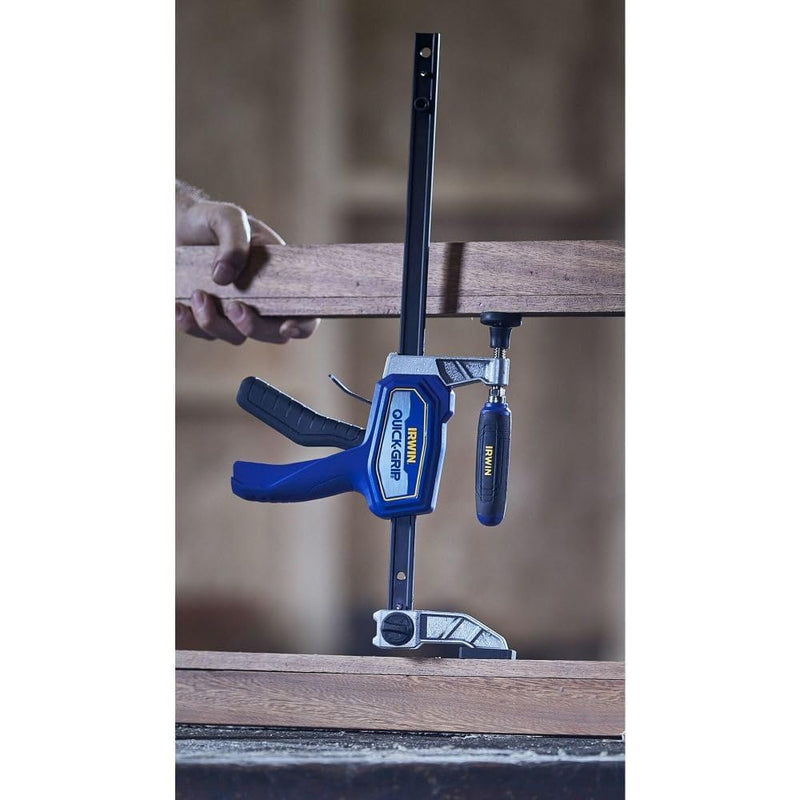 IRWIN QUICK-GRIP Clamps for Woodworking‚ Medium Duty Hybrid Clamp, 12 Inch (IRHT83500) 12 Inch Clamp