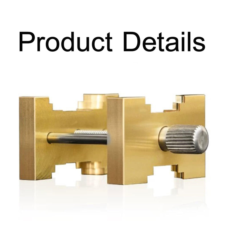 2 PCS Extensible and Reversible Brass Watch Movement Holders Multi-Functional Metal Watch Repair Tool Set for Watchmaker Repair