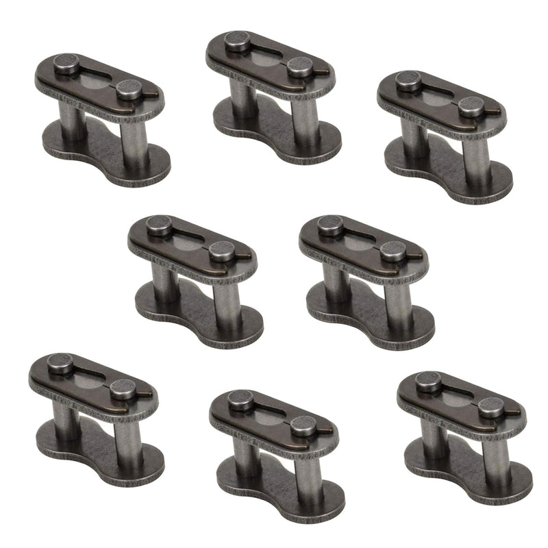 #420 Chain Master Link Carbon Steel Heavy Duty for 50cc 70cc 90cc 110cc 125cc Dirt Bike Quad Buggy Mini Bike Pit ATV Scooter 8pcs CQSPMOTO #420