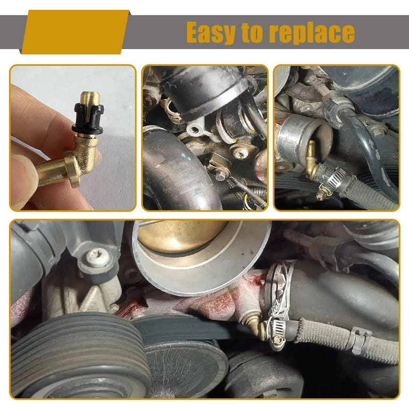 Thermostat Water Outlet Hose Connector Kit, Water Thermostat for Car, Water Pump to Thermostat Outlet Tube Compatible with Land Rover Range XJ XF 4 Velar 3.0 V6 5.0 V8, Replaces OEM #LR049990