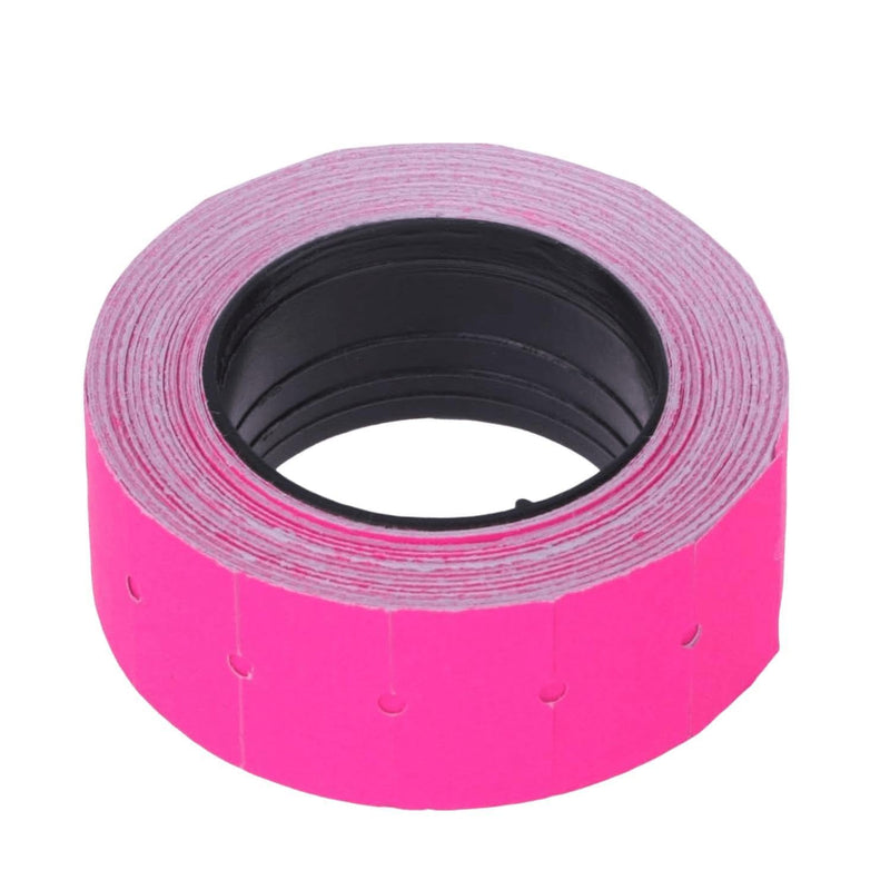 10 Rolls Price Labels for MX-5500 Price Gun Stickers 4000pcs Pink Price Gun Labels for Retail Shop Office Pricemarker Labels (Pink)