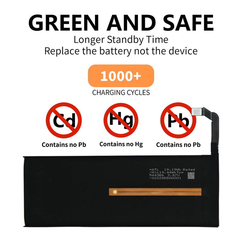 for Meta Quest 3 VR Headset Battery – 2026 Upgraded 4670mAh Internal Front-Mounted Battery with Precision Repair Tools