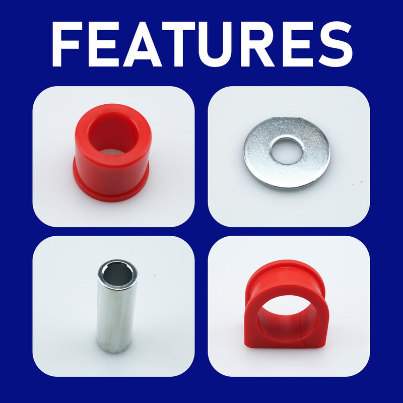 Rack And Pinion Bushing Set For Toyota 1996-2002 4Runner,1995-2004 Tacoma,1995 Pickup,Replaces # 8.10103R