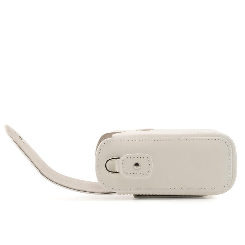 MegaGear Canon PowerShot SX740 HS, SX730 HS Leather Camera Case with Strap - White