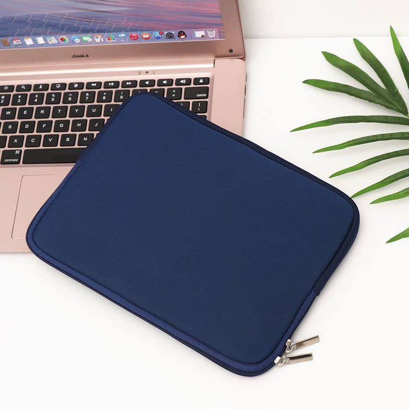 2 Pack Tablet Sleeve Bag for 8.4-11 Inch Tablets, Foam Zipper Protective Pouch Soft Cover for Travel