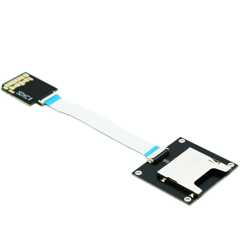 Sintech SD SDXC UHS-II Male to Female Extension Card with 9CM Flex Cable,Support SD/SDHC/SDXC UHS-II UHS-I V60 V90