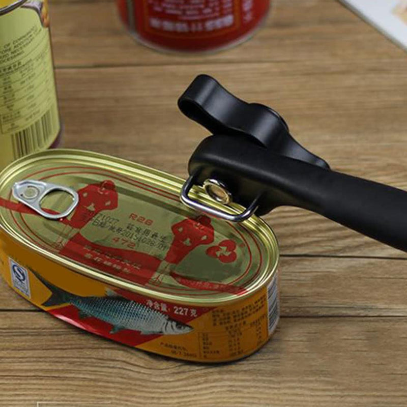 Can Opener Manual,Safe Cut Manual Can Opener, Side-Cut Safety Can Opener Smooth Edge,Stainless Steel Can Openers by Heavy Duty (2pcs) 2pcs