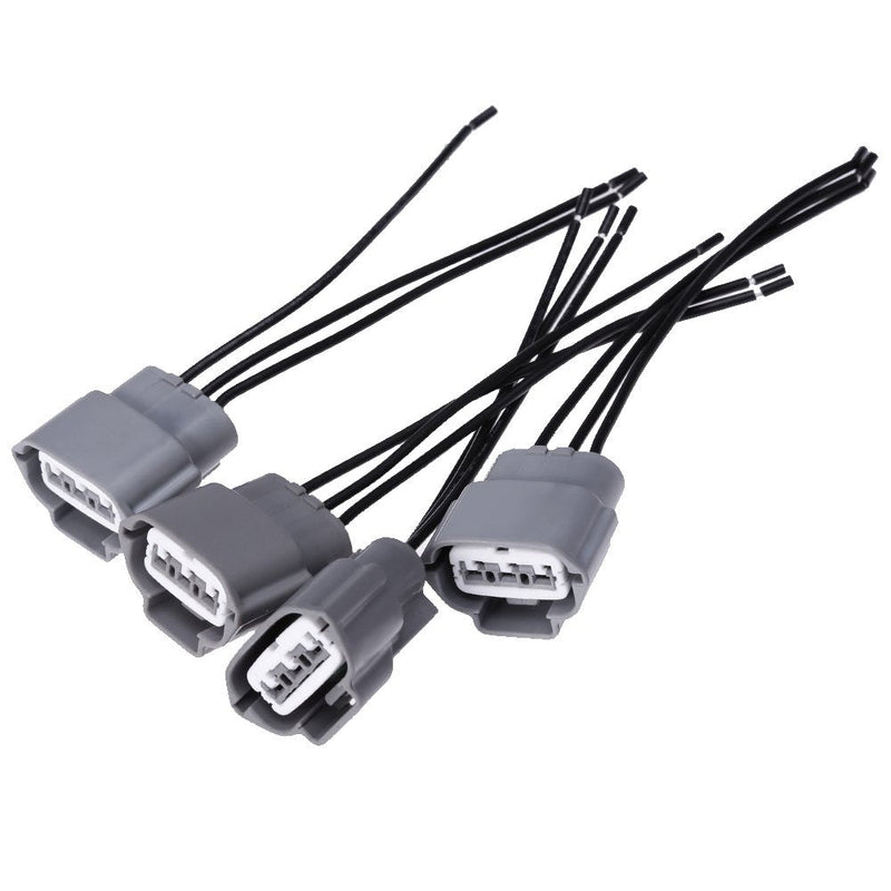 Ignition Coil Connector Plug Wiring Harness Pigtail Replacement for Nissan Altima 2007-2015 Nissan Sentra 2000-2012 (4-Pack)
