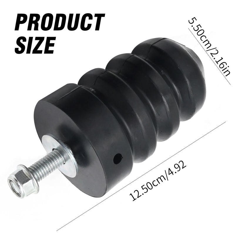 1C3Z4730AA Rear Axle Leaf Spring Rubber Bumper Stop, Replacement for Ford Excursion 4x4 2000 2001 2002 2003 2004 2005, Replace 1C3Z-4730-AA (2 Pack)
