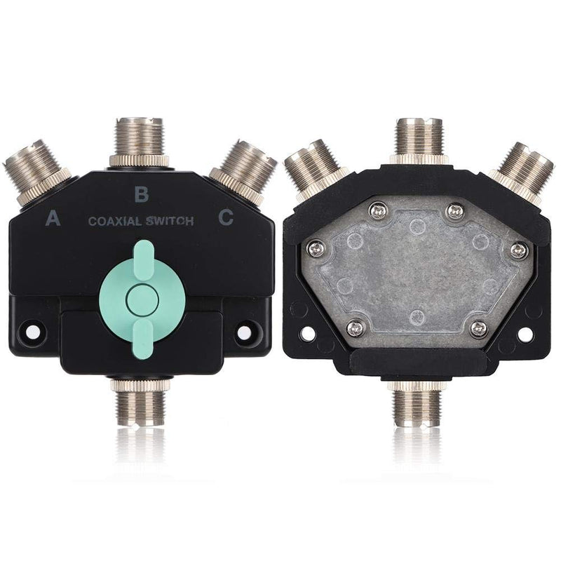 Heavy Duty Coax Switch Antenna Short- Base with 3 Port Antenna Repeater