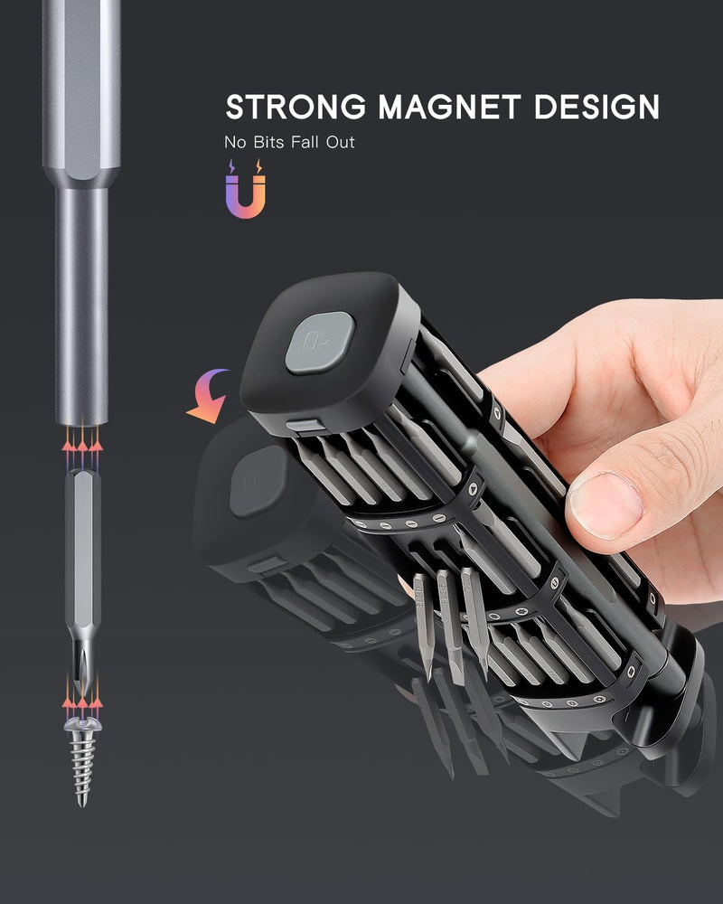Kingsdun Precision Screwdriver Set, 46-in-1 Small Screwdriver with 42 Magneitc Bits Torx Star, Electronic Repair Tool Kit for Computer Laptop Macbook Xbox Phone Eyeglasses Switch RC Watch DIY