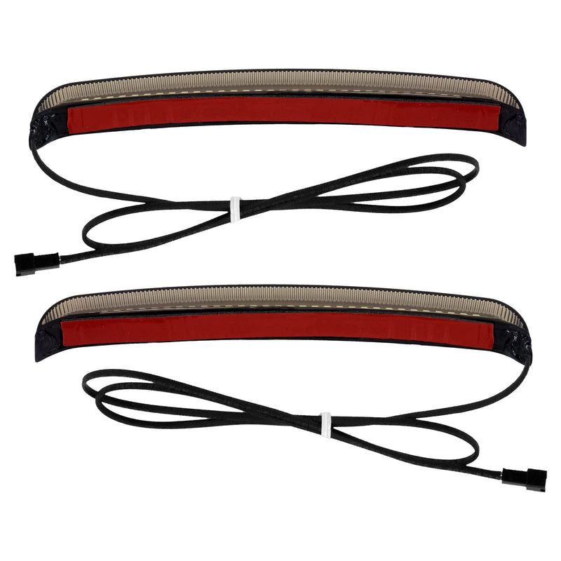 HDBUBALUS Smoke Saddlebag Tail Light LED Running Brake Sequential Turn Signal Lamp Fit for Harley Touring Street Gilde Road Gilde Road King Electra Glide Ultra Limited 2014-2023 Smoke Lens