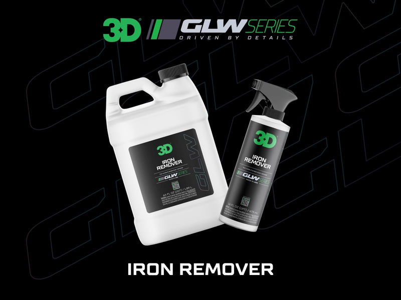 3D Iron Remover GLW Series | DIY Car Detailing | Hyper Effective Wheel Decontamination | Removes Iron Particles, Dirt, Brake Dust | Rapid Results | Ultimate Iron & Surface Contaminate Eliminator, 16oz 16 Oz
