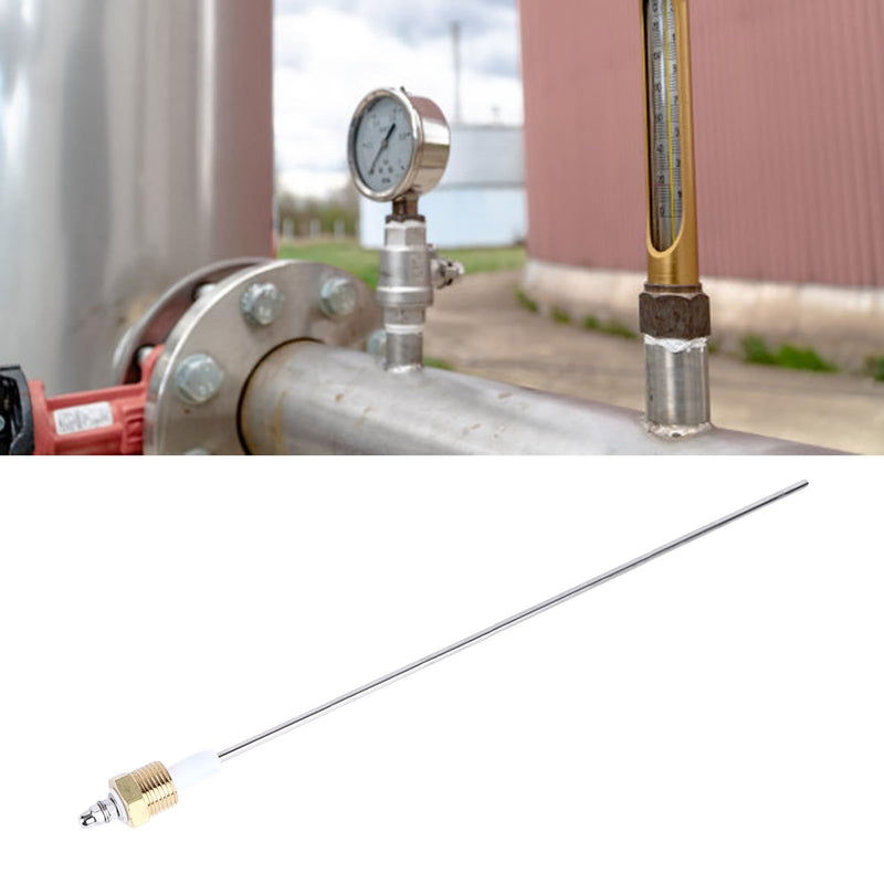 Boiler Water Level Probe Sensor Electrode Rod 1 Pin G1/2 Brass PTFE Stainless Steel Sturdy Boiler Sensor Replacement