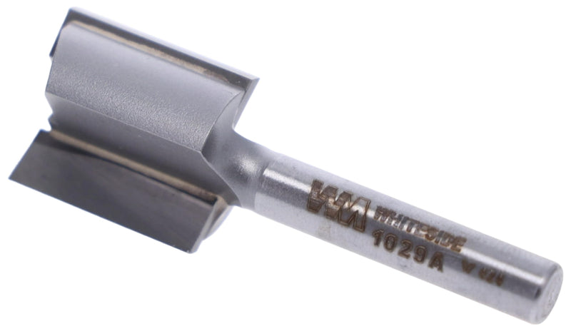 Whiteside Router Bits 1029A Straight Bit with 23/32-Inch Cutting Diameter and 3/4-Inch Cutting Length