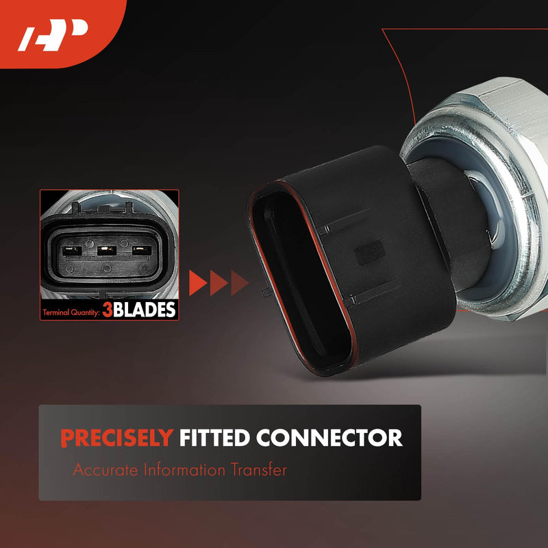  [AUSTRALIA] - A-Premium A/C Pressure Sensor [3 Pins] Compatible with Toyota Camry, RAV4, Corolla, Prius, Highlander, Sienna, Matrix, Avalon, Yaris, Venza & Lexus RX330, RX350, RX350L, RX450h, RX450hL & Scion