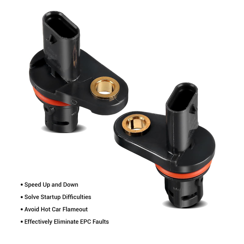 OTO-K Intake and Exhaust Camshaft Position Sensor Compatible with Chevy Cruze Trax 1.8L L4,Sonic Aveo 1.6L 1.8L L4,Pontiac G3 1.6L L4,Replace#55565708 55565709 25195555