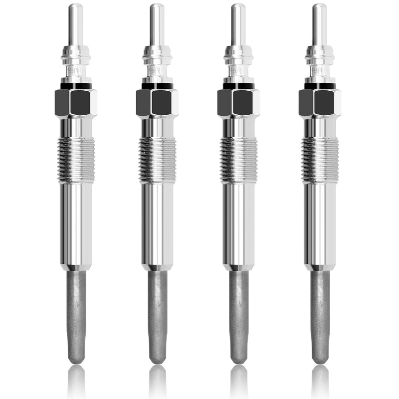 Ensun DRX00059 Diesel Glow Plug - Fast Start Dual Coil - Compatible with - 1997-2004 VW 1.9 TDI (Pack of 4)