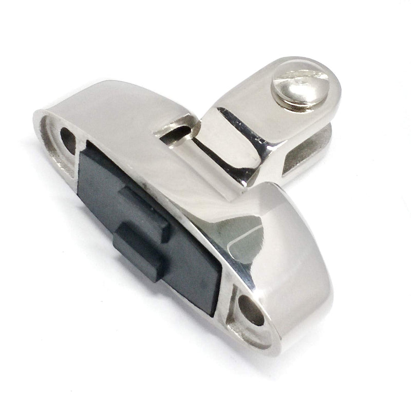 NRC&XRC Pair of Marine Grade 316 Stainless Steel Boat Bimini Top Deck Hinge Swivel Mount