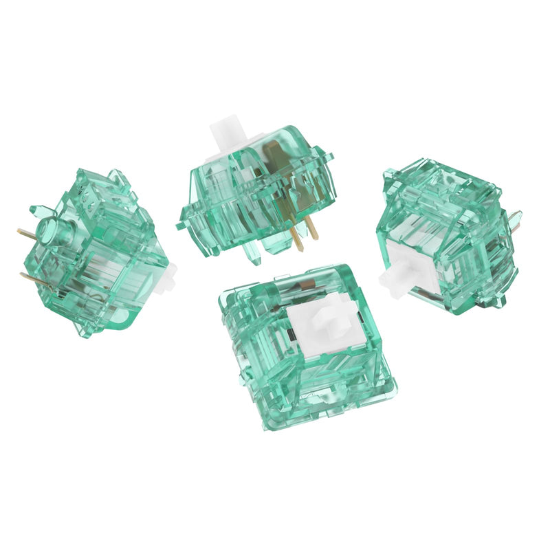 DUROCK Silent Shrimp Switches, Silent T1 Tactile Switches 67g, 5 Pins Pre-Lubed MX Silent Keyboard Switches (Silent Shrimps, 90pcs)