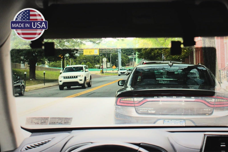 Glare Guard Polarized Car Visor Extender Sun Blocker, Anti-Glare Windshield Shield for Cars/SUV, Sun Visor Extension Blocks UV, USA Visors Extender Attachment for Car Visor, Sunvisors Shade for Cars
