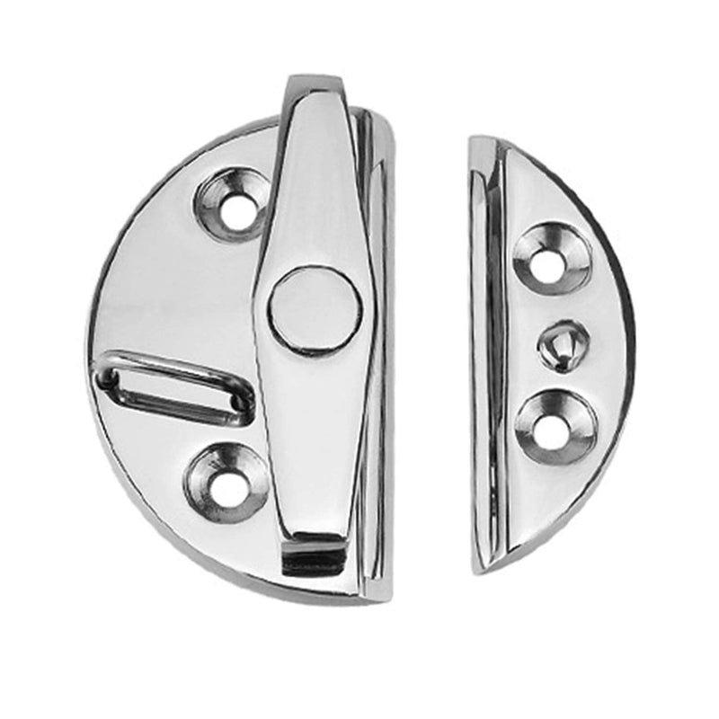 NRC&XRC Marine Grade 316 Stainless Steel 2-1/4" (57mm) Turn Twist Button Door Catch Latchfor Door Cabinet