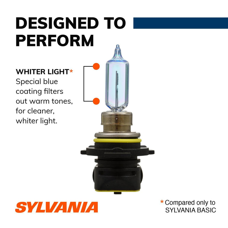 [AUSTRALIA] - SYLVANIA - 9012 SilverStar - High Performance Halogen Headlight Bulb, High Beam, Low Beam and Fog Replacement Bulb, Brighter Downroad with Whiter Light (Contains 2 Bulbs)