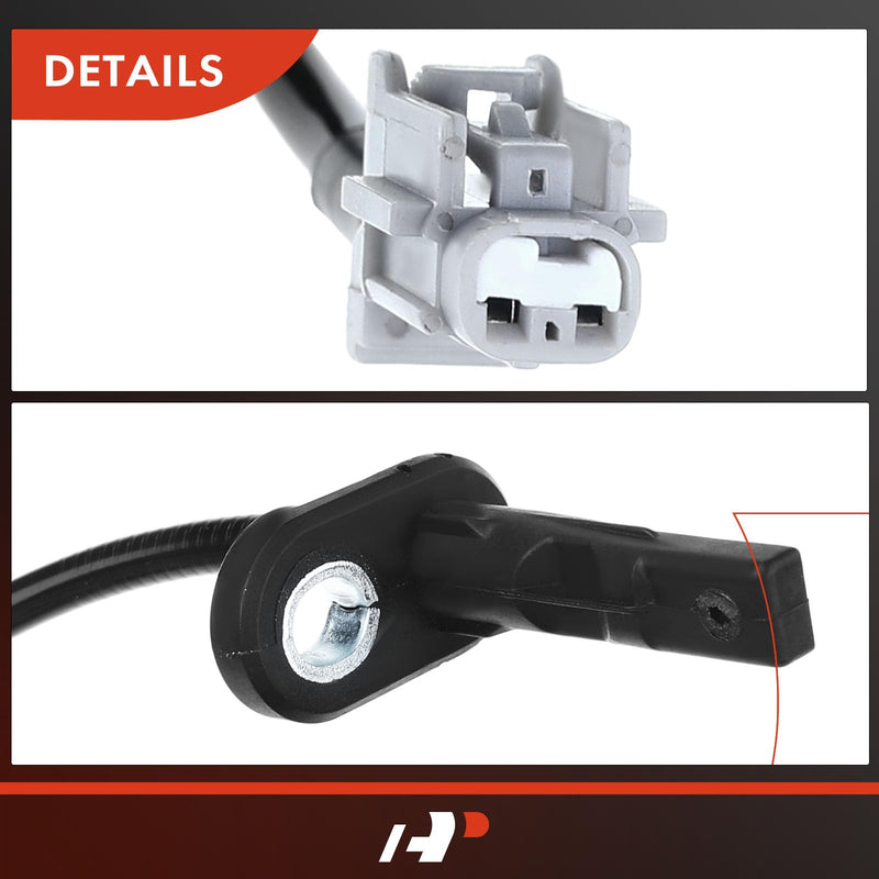 A-Premium Front ABS Wheel Speed Sensor Compatible with Subaru Models - Outback 2010 2011 2012 2013 2014, 2.5L/3.6L, Wagon - Front Driver and Passenger Side, 2-PC Set, # 27540AJ010, 27540AJ01A Pack of 2