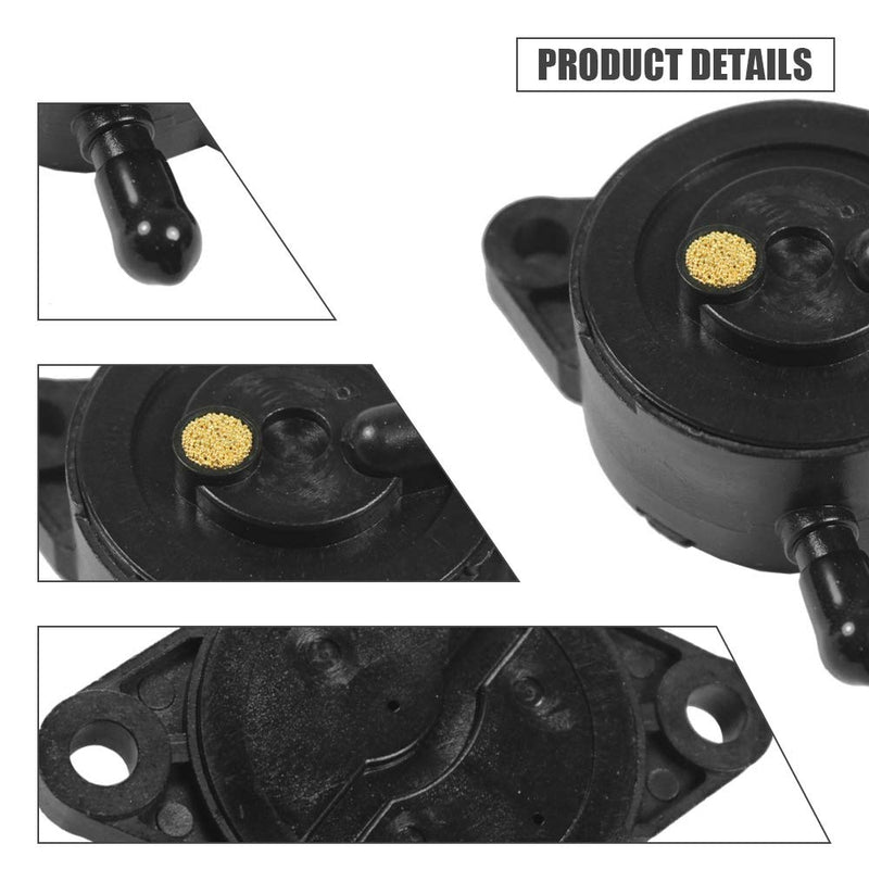 Fuel Pump 2439304S 2439316S 808656 49040-7001 Compatible with Kawasaki 15HP-25HP Engine Kohler 17HP-25HP Engine Briggs Stratton Honda GX610 GX620 GX670 GXV520 GXV530 GXV610 GXV620 GXV670