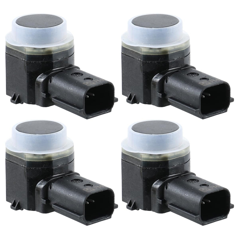 AUTOKAY Rear PDC Parking Aid Reverse Backup Sensor for Ford F-150 F-250 Super Duty F-350 Super Duty 2015-2018, 4 Pcs Rear Reverse Parking Aid System Backup Sensor Replaces HC3Z-15K859-A
