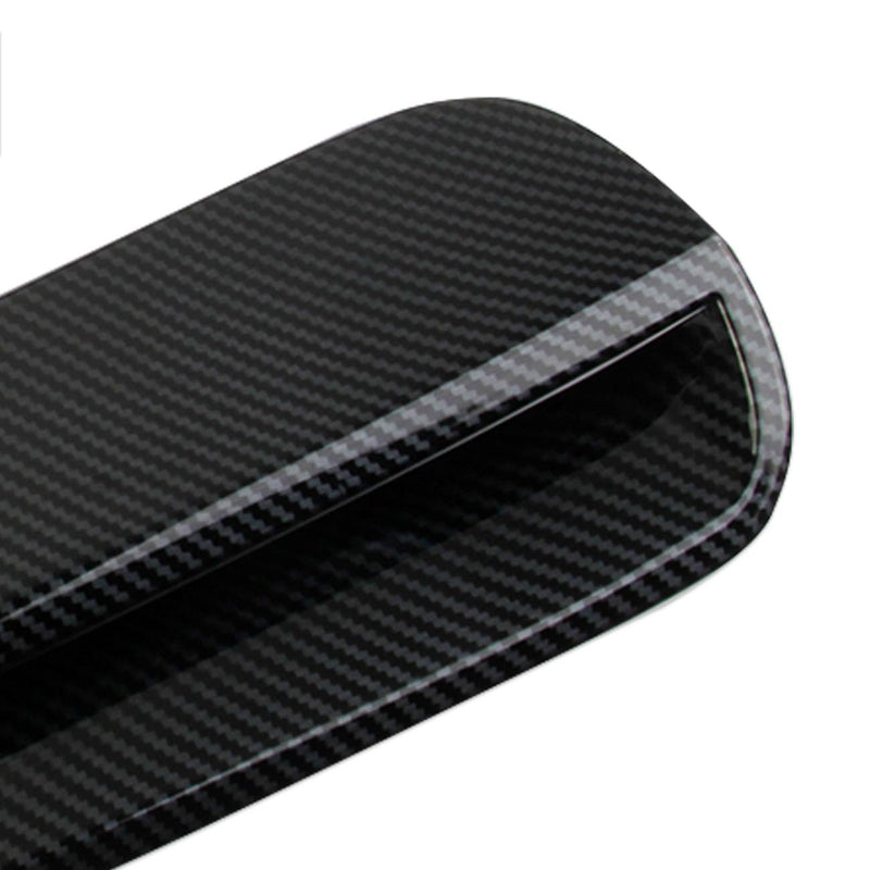 Korlot Carbon Fiber Style Engine Hood Air Outlet Vent Moulding Cover Trim for Pontiac G8