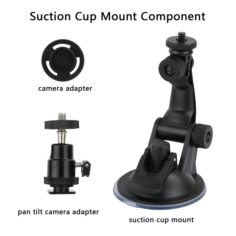 Suction Cup Mount Compatible with Blink Outdoor 4 Blink Outdoor 3rd Gen, Blink Mini 2, Blink Mini, Security Camera Suction Cup Mount, Camera Window Mount, No Tools, 2 Pack