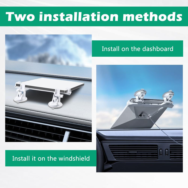 Starlink Mini Car Mount with Suction Cup for Dashboard & Windshield | Upgraded Stable Signal Bracket for Starlink Mini Satellite Internet, Compatible with Most Vehicles
