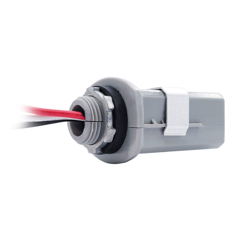 Outdoor Photoelectric Switch Wire-in photocell Stem-Mount Light Control with Photocell Light Sensor