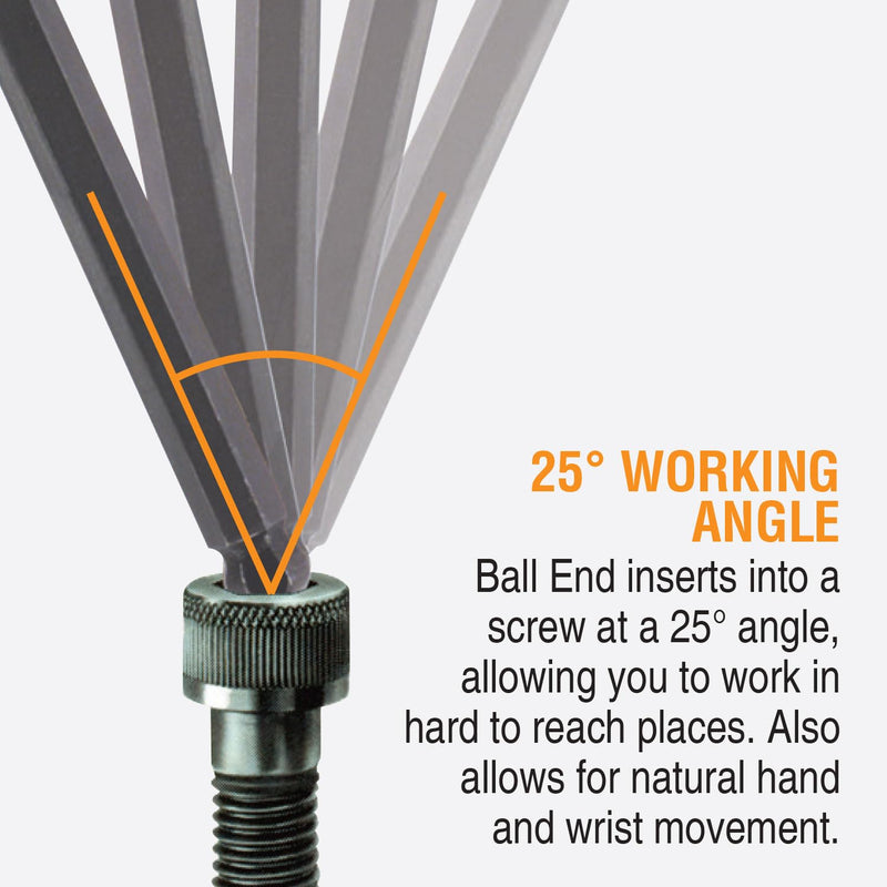 Bondhus 20499 Balldriver ProHold L-wrench Double Pack, 74937 (.050-3/8-Inch) & 74999 (1.5-10mm)