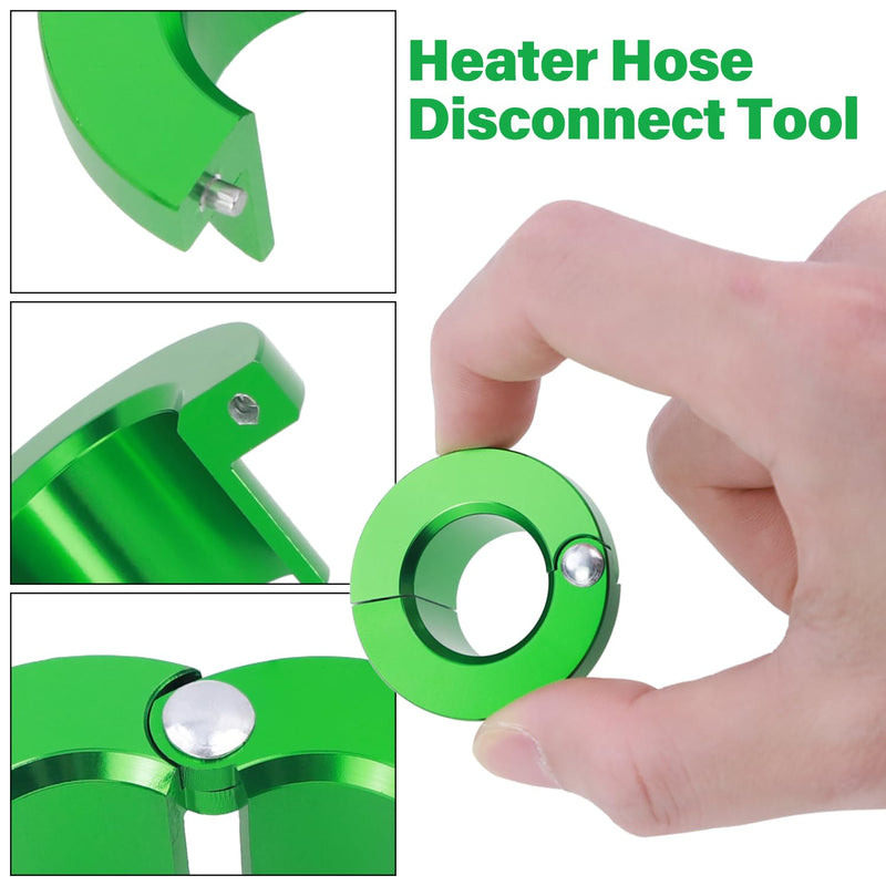 Heater Hose Disconnect Tool Compatible with GM Vehicles 3/4" Heater Quick Removel Release Tool # 39190 (Green) Green