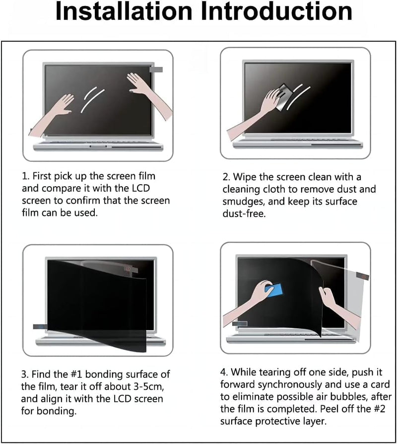 MacBook NEO 2pcs 13.0-inch Anti-Blue Light Eye Protection Anti-Glare Filter, Scratch-Resistant, Easy to Install, Suitable for Laptop, Reduces Blue Light