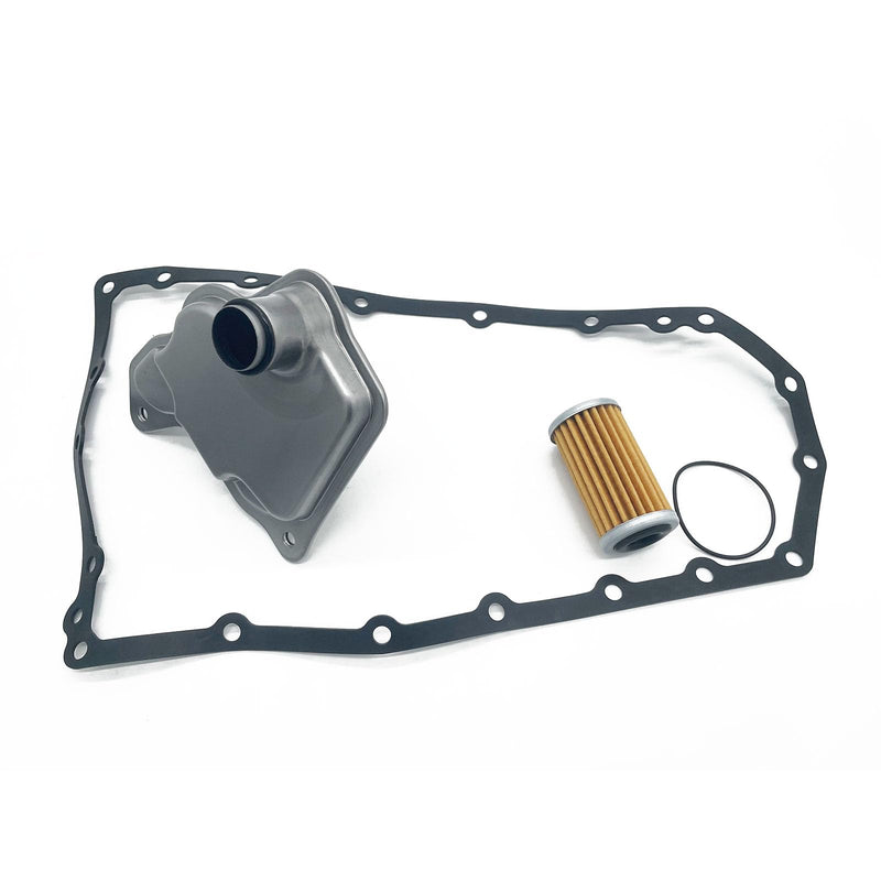 JF019E RE0F10J Transmission Filter Oil Pan Gasket Kit Compatible with Nissan 2012-2021 Altima Juke Maxima Murano Pathfinder Quest Rogue Sport 1.6L 2.0L 2.5L 3.5L 3.5L Replaces 31728-29X0D 31726-3JX0A