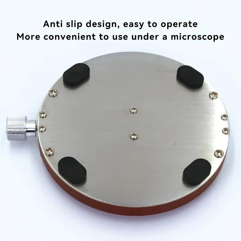 Universal Phone PCB Circular Fixture Motherboard Soldering Ring Clamp Phone Repair Clamping Tool for Phone BGA CPU IC Chip Glue Tin Removal Repair,Red