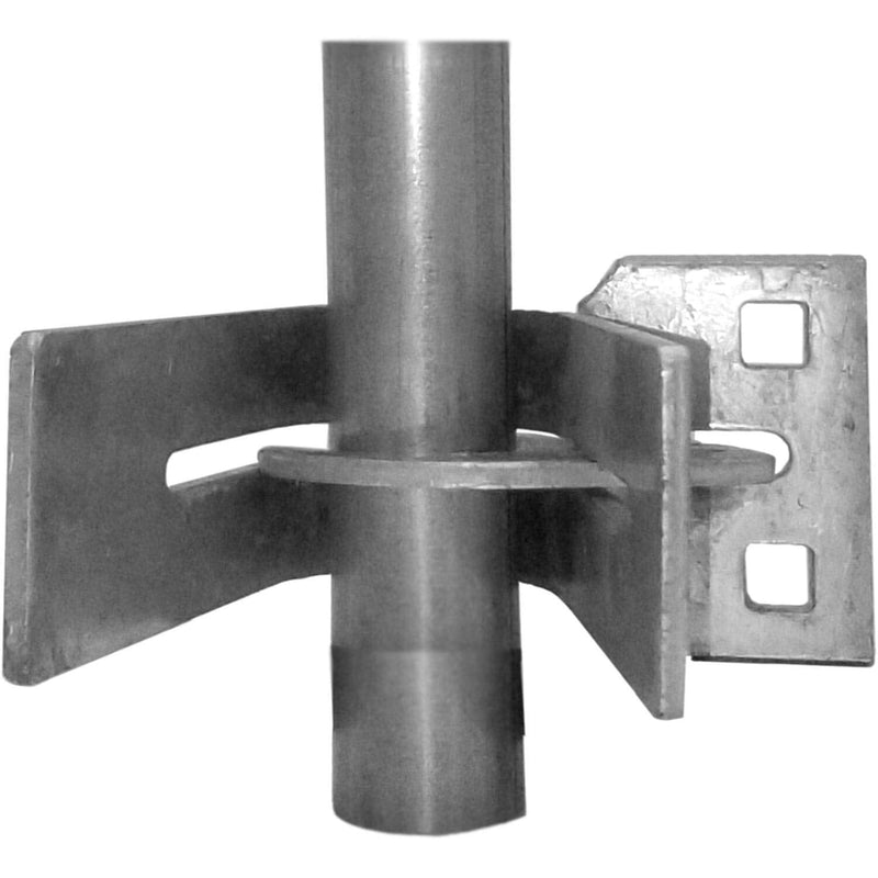 ROLLING OFFSET LATCH - LOCK N' LATCH: (for 1-5/8" to 1-7/8") Chain Link Fence Gate Offset Latch (Rolling, Sliding, or Cantilevered Gate Latch)