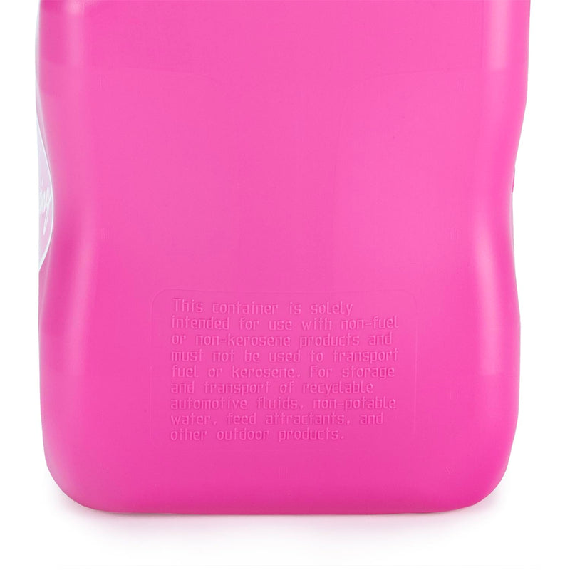 VP Racing 5.5 Gallon Square Motorsport Utility Container Pink with Deluxe Filler Hose
