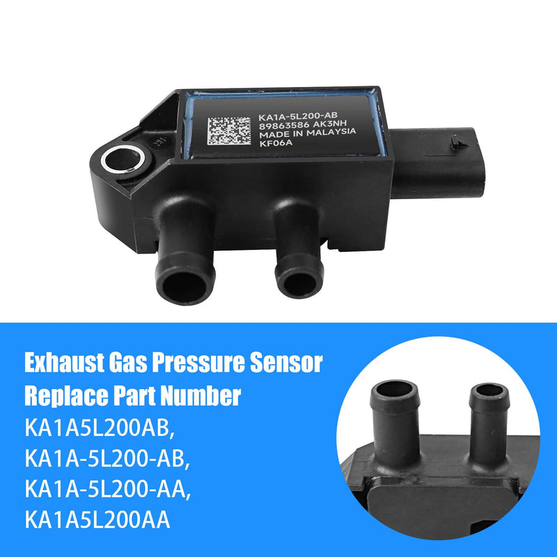 KA1A-5L200-AB Exhaust Gas Pressure Sensor Fit for Ford Explorer 2020 2021 2022 20223 2024 2.3L Replace KA1A 5L200 AB, KA1A-5L200-AA, KA1A5L200AA