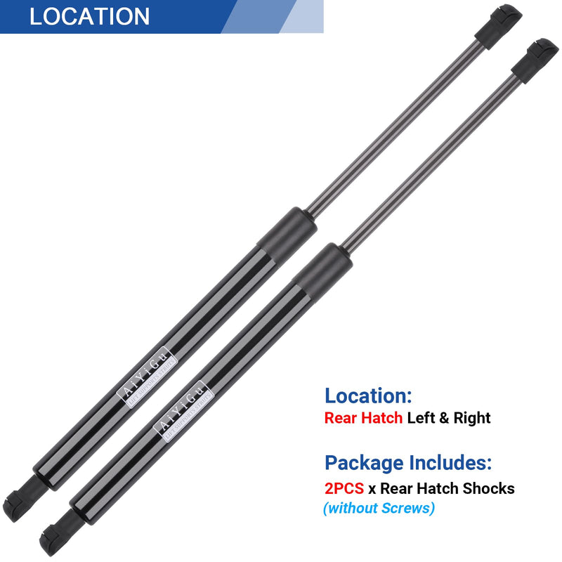 4094 Rear Hatch Shocks Struts Lift Gate Supports Gas Springs Compatible with 2004 2005 2006 2007 2008 2009 Toyota Prius, Pack of 2 PCS, Replace PM2039M