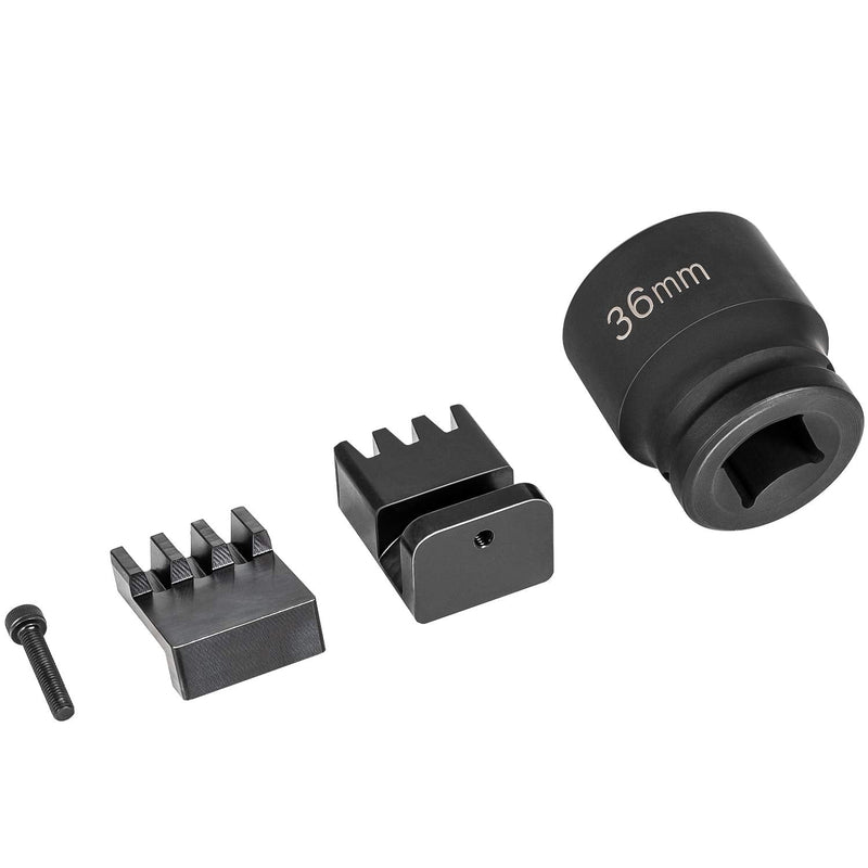 E-cowlboy Flywheel Locking Tool with 36mm 3/4’’ Socket for 6.6L Duramax