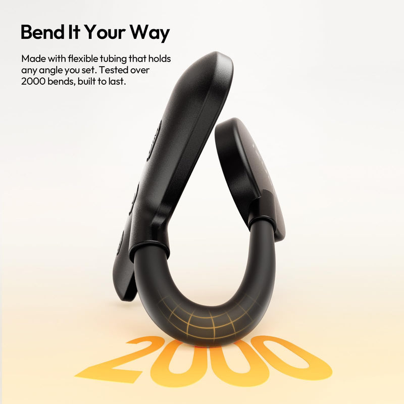 ULANZI M10 Magnetic Selfie Light, Gooseneck LED Phone Reading Light | with MagSafe, 5 Color Temps & Brightness Levels Flexible Fill Light for iPhone iPad Kindle E-Reader, Laptop, Video Conference