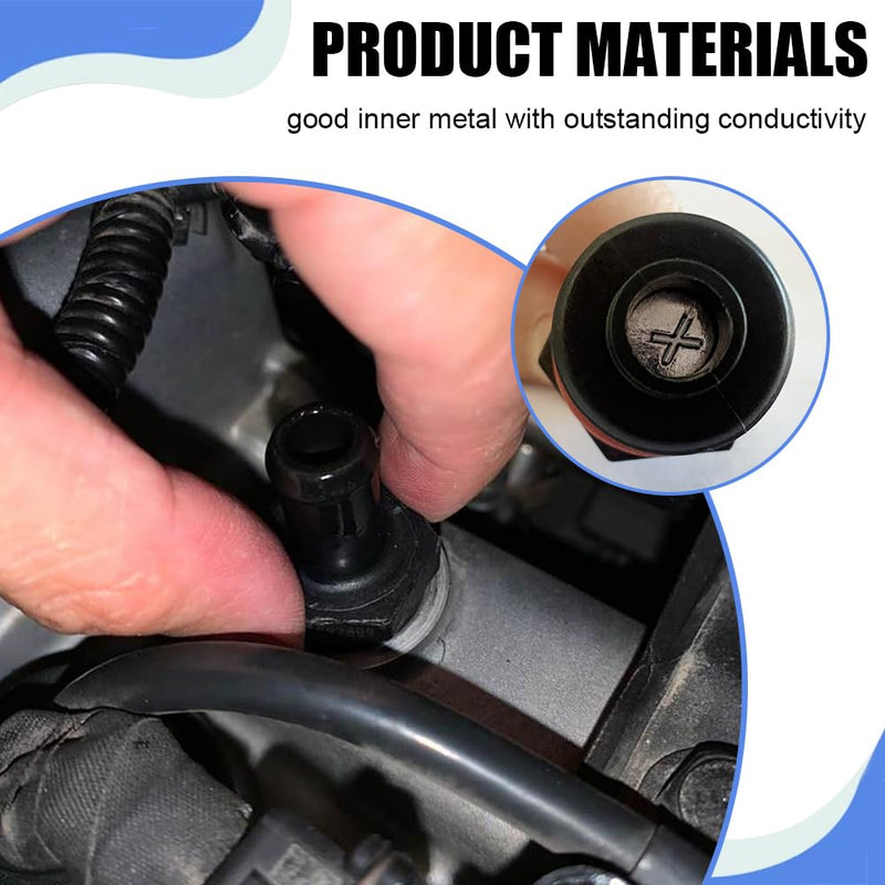 PCV Exhaust Control Valve, Positive Crankcase Ventilation Valve, 26740-2G000 045-0404 Engine Intake Manifold Runner Control Motor Compatible with GT Genesis Coupe Kona Santa Black