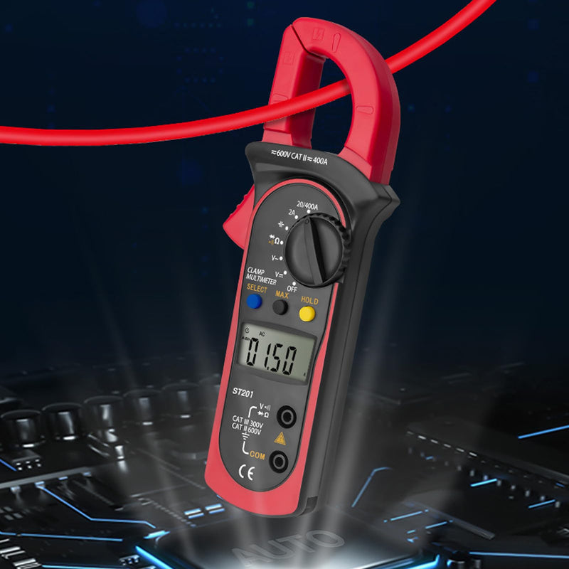 Digital Clamp Meter, Multimeter Voltage Tester DC AC Current Voltage Clamp Voltmeter Ammeter Electrical Digital Multimeter Clamp Meter