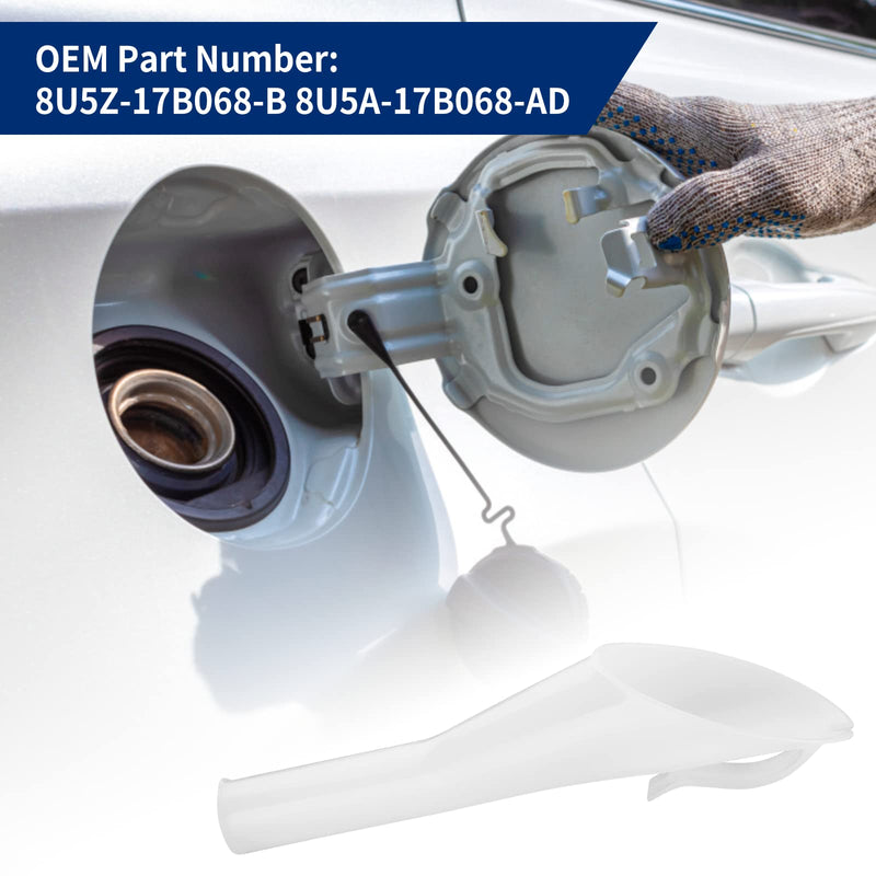 Fuel Filler Funnel for Ford Focus F150 Mercury Lincoln, Replacement Part# 8U5Z-17B068-B 8U5A-17B068-AD Ford Fuel Tank Filler Tube Neck Sleeve 1 PCS