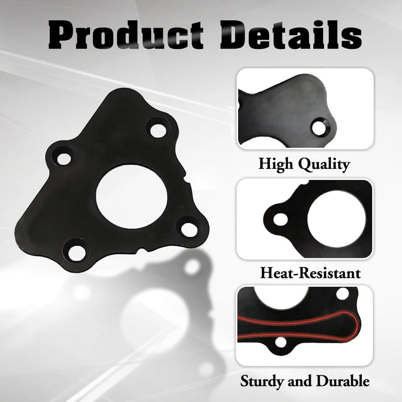 LS Camshaft Retainer Plate Gasket Bolt Kit for GM LS1 LS2 LS3 4.8L 5.3L 6.0L 6.2L Vortec Corvette Gen III IV V Engines, for Chevrolet GMC LS Cam Thrust Retaining Plate, Replace 12589016 11561455