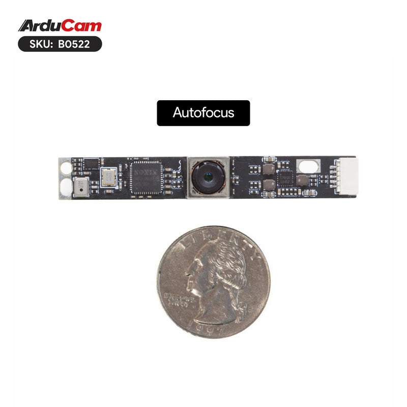 Arducam 16MP Autofocus USB Camera, USB2.0 Mini UVC Lightburn Cam, USB Security PC Camera Module, Laser Engraver Webcam for Windows, Linux, Android, and Mac OS